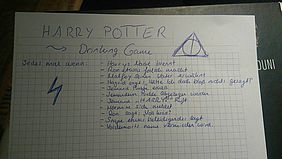 Harry Potter Drinking Game